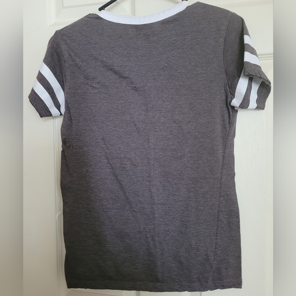 Ladies Large On Fire "Love" T-Shirt - Picture 2 of 2